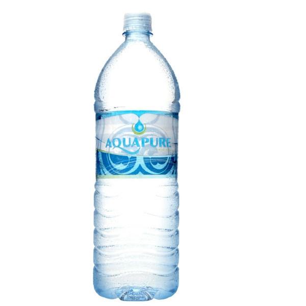 bah>Aquapure Water 1 Liter (50.7 FL OZ.), CASE 12 COUNT