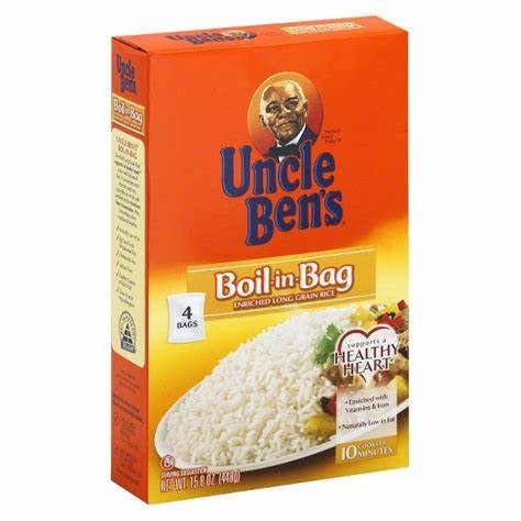 aga>Uncle Ben's rice boil in bag 4x125g