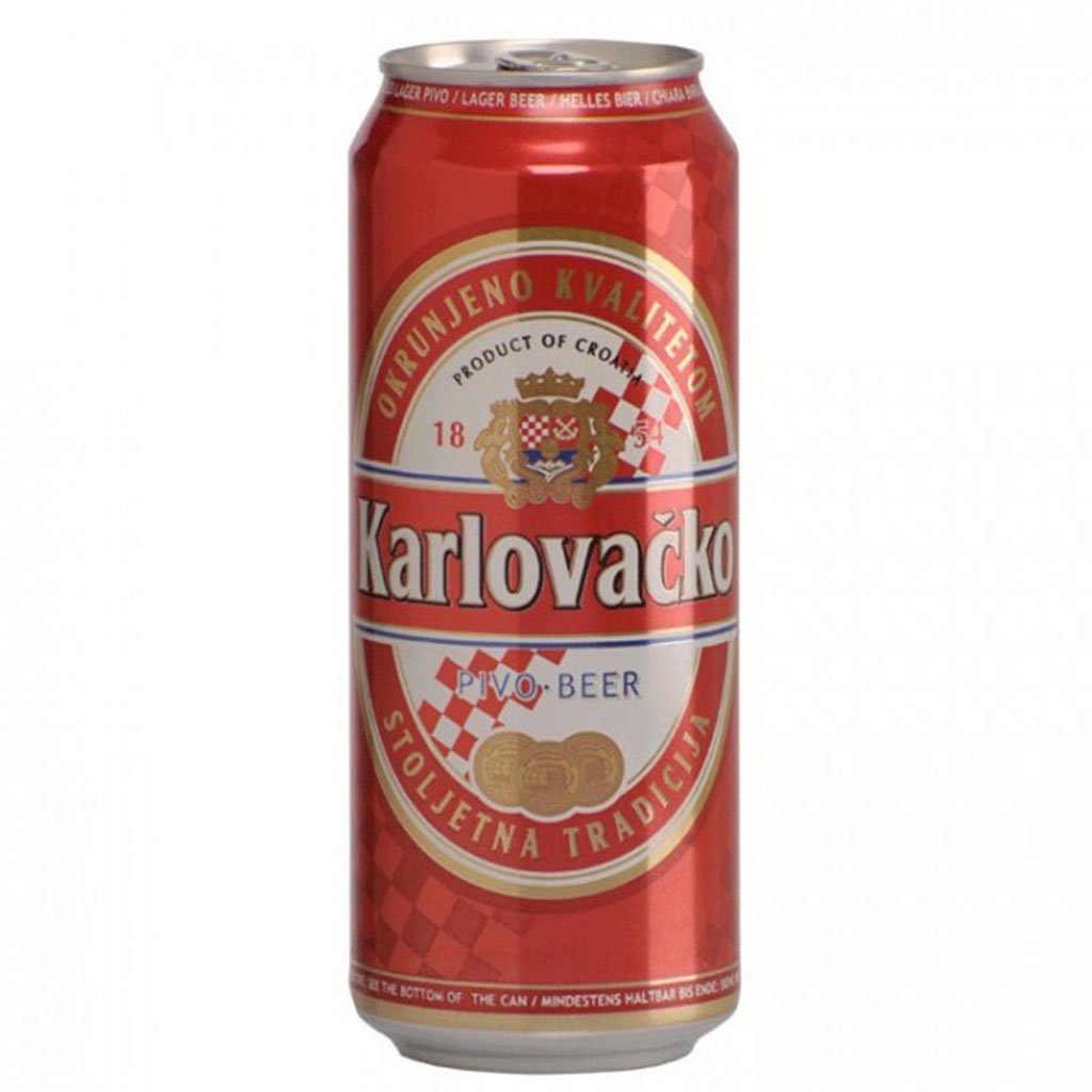 aga>Local beer Karlovačko Lager 24x 0.33l