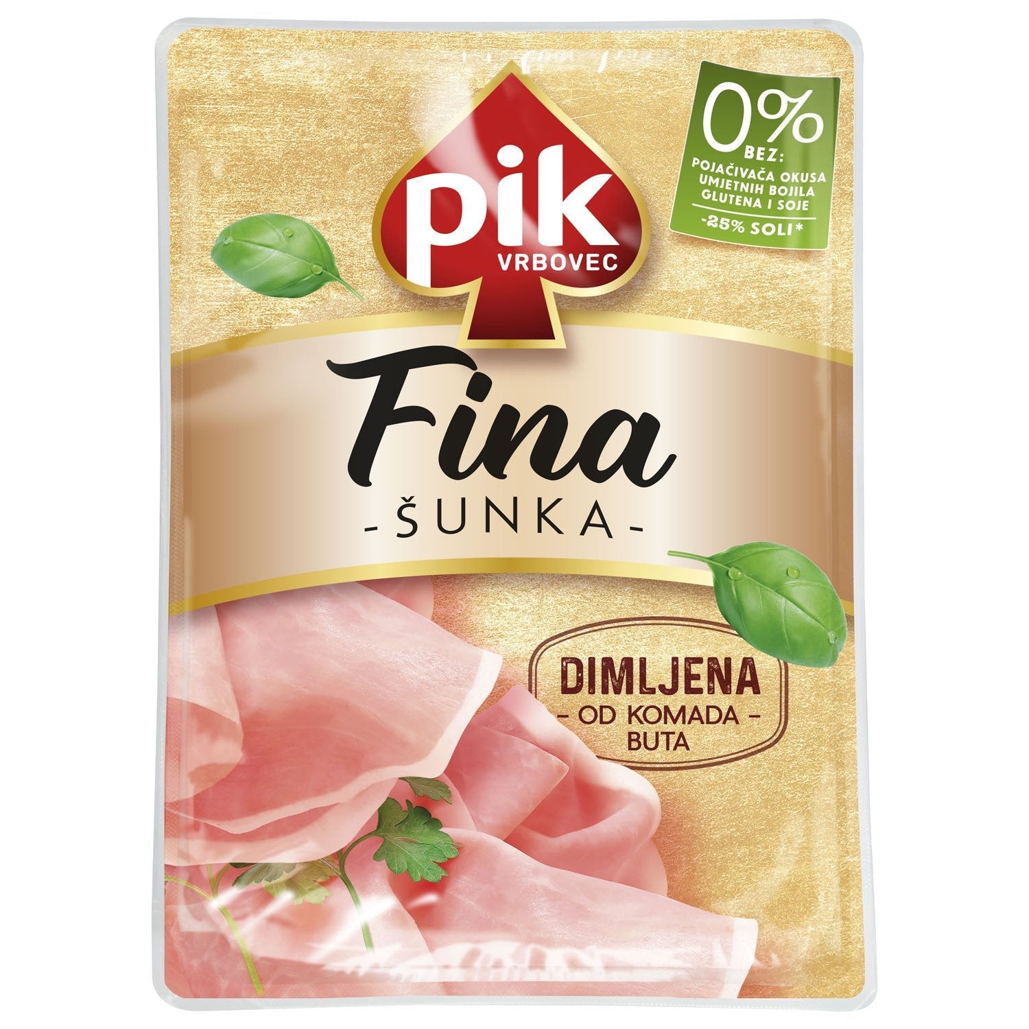aga>Unsmoked Ham slices PIK 150g