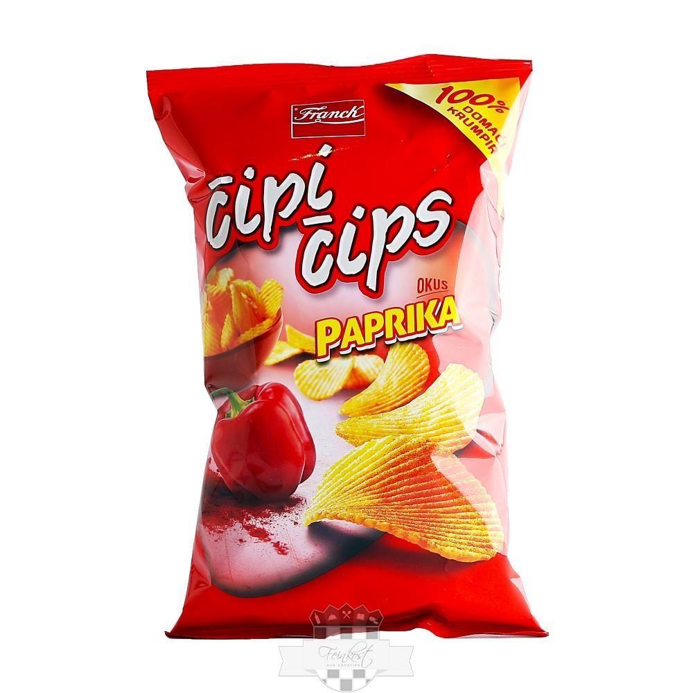 aga>Chips Paprika 190g Franck