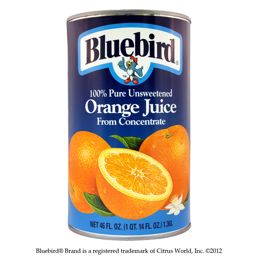 bah>Bluebird Orange Juice, 1.36 litre