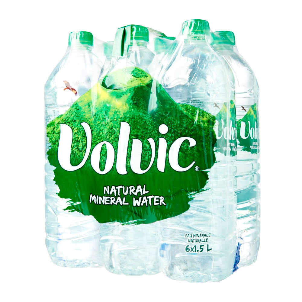stm>Volvic Mineral water, 6 pack 1.5 ltr