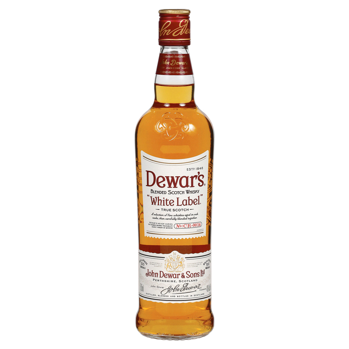 bel>Whisky, Dewars White Label