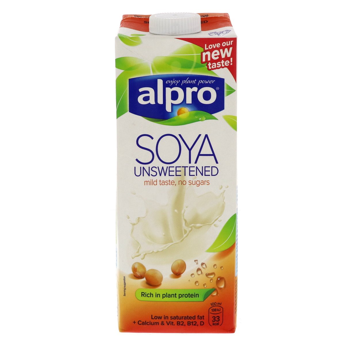 aga>Alpro Soya Sugarfree Milk 1l