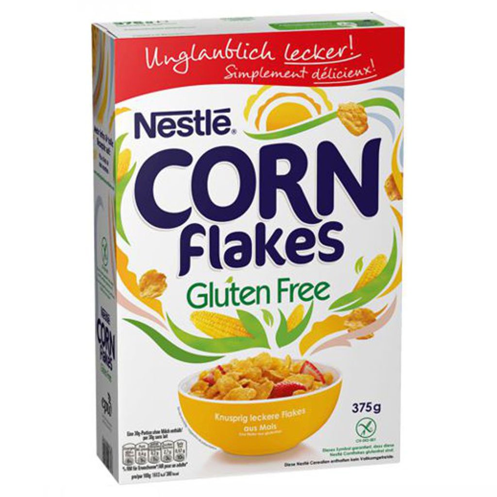 aga>Nestle Corn Flakes Gluten Free 250g