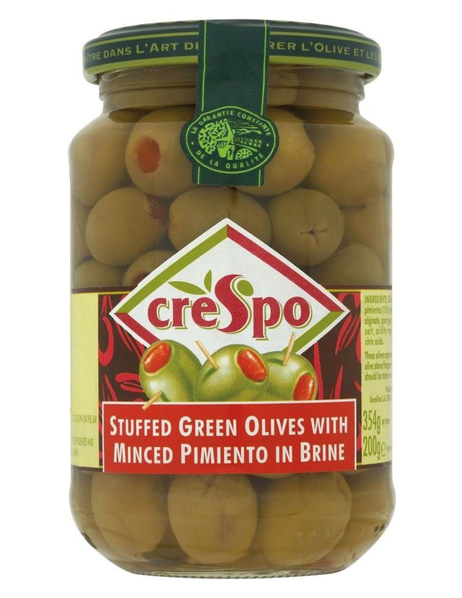 tha>Crespo Stuffed Olives and pickles 354 gram