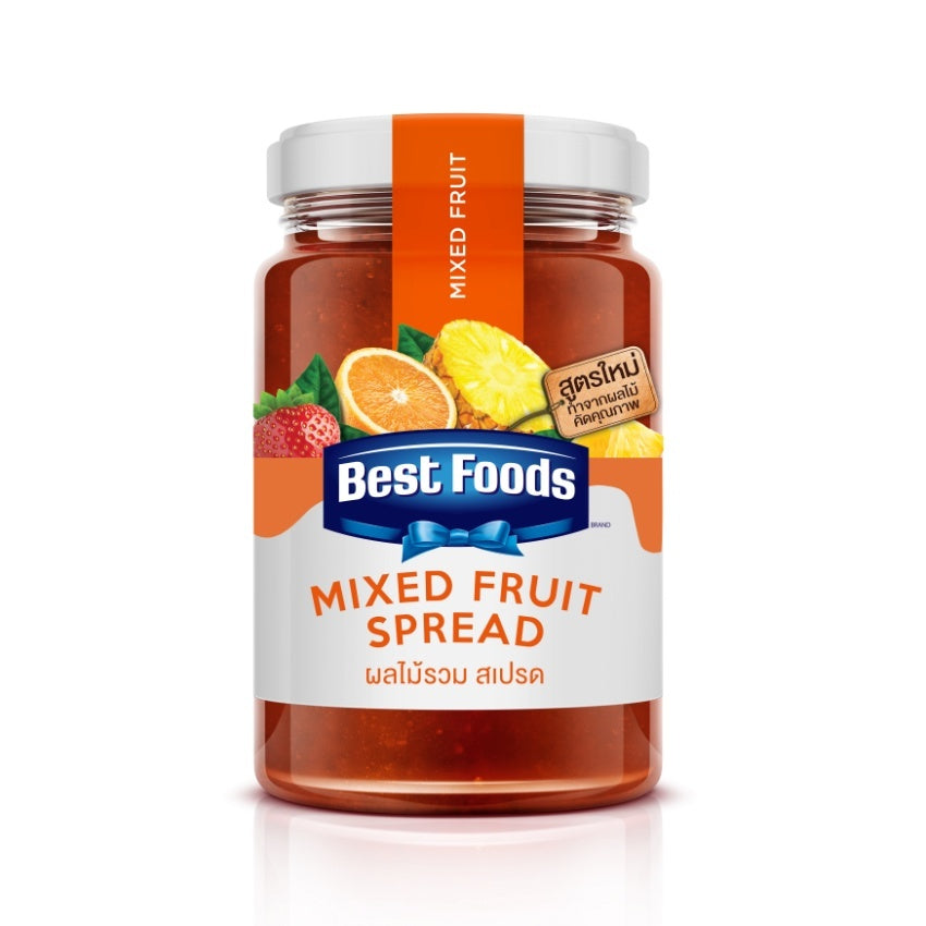 tha>Best Food Mixed Fruit Jam 340-400 gram