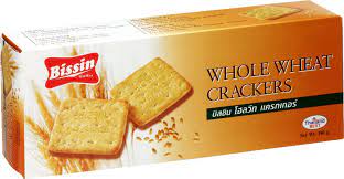 tha>Bissin Wholewheat Crackers 180 gram