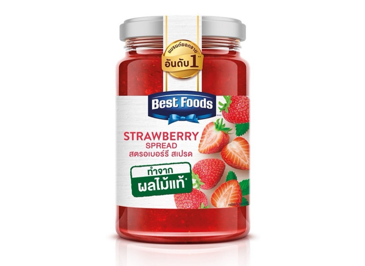 tha>Best Food Strawberry Jam 340-400 gram