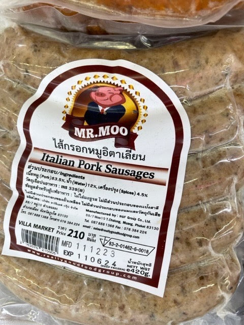 tha>Villa Market Pork Sausages 500 gram