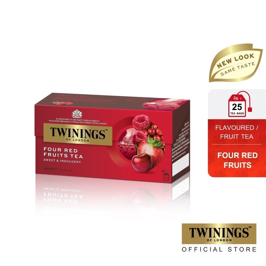 tha>Twinings Four Red Fruits Tea 25 bags