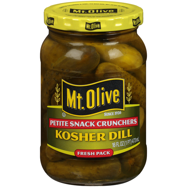 aba>Mount Olive Kosher Dill Pickles, 16oz (450g)