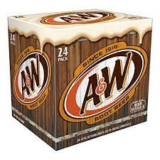 aba>A&W Root Beer 24pk 12 fl oz