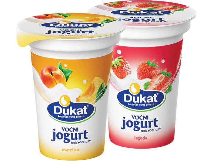 dub>Fruit yoghurt mix 150g Dukat