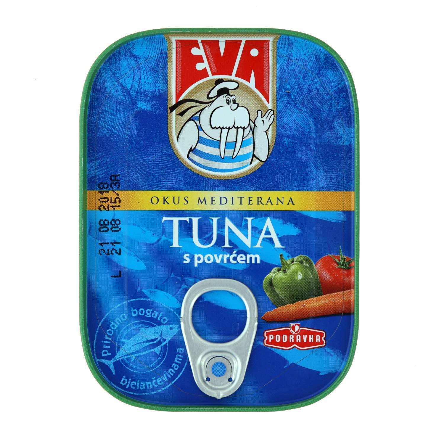 dub>Canned Tuna with vegetables Eva 115g