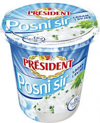 aga>Low fat cheese President 500g