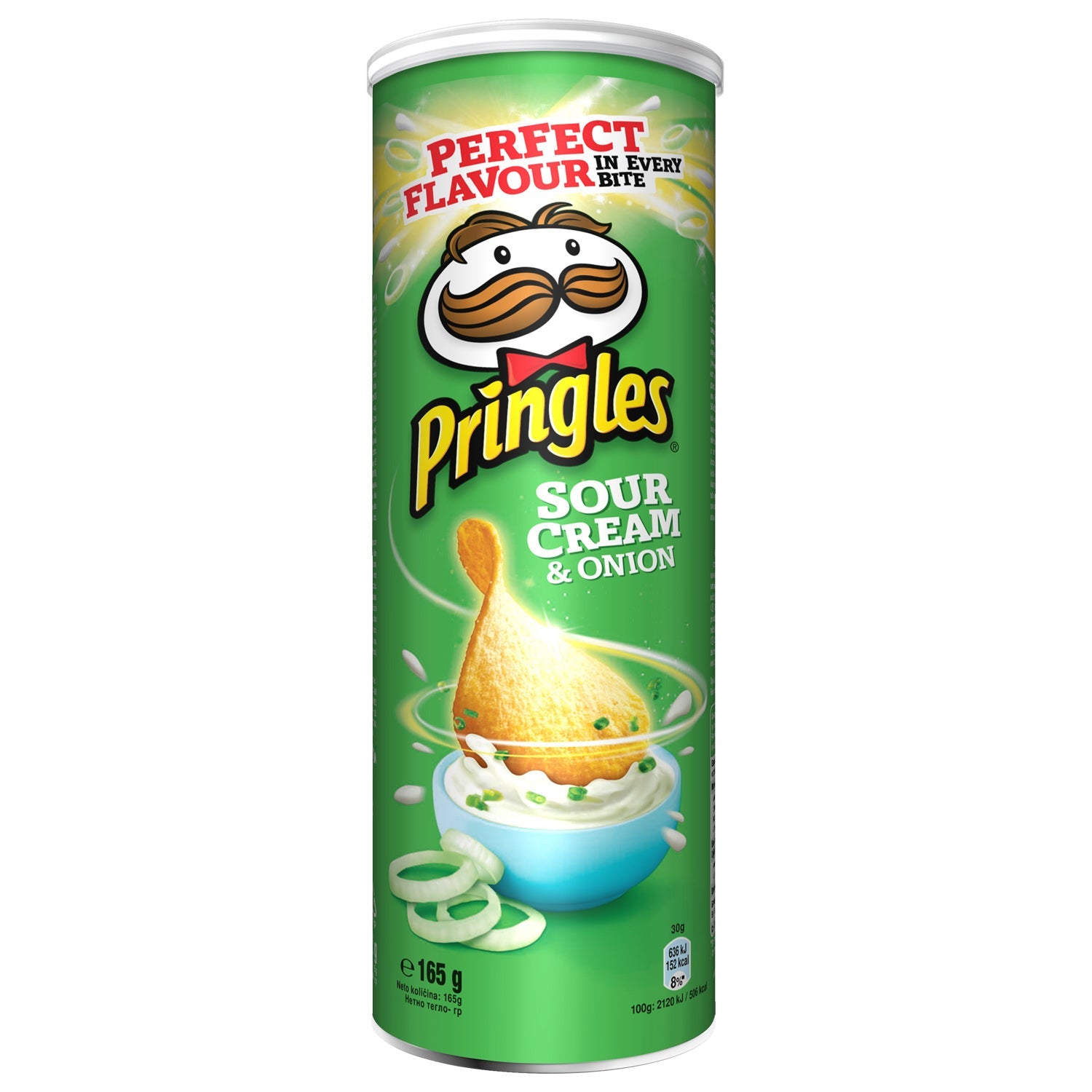 aga>Pringles sour cream & onion 165g