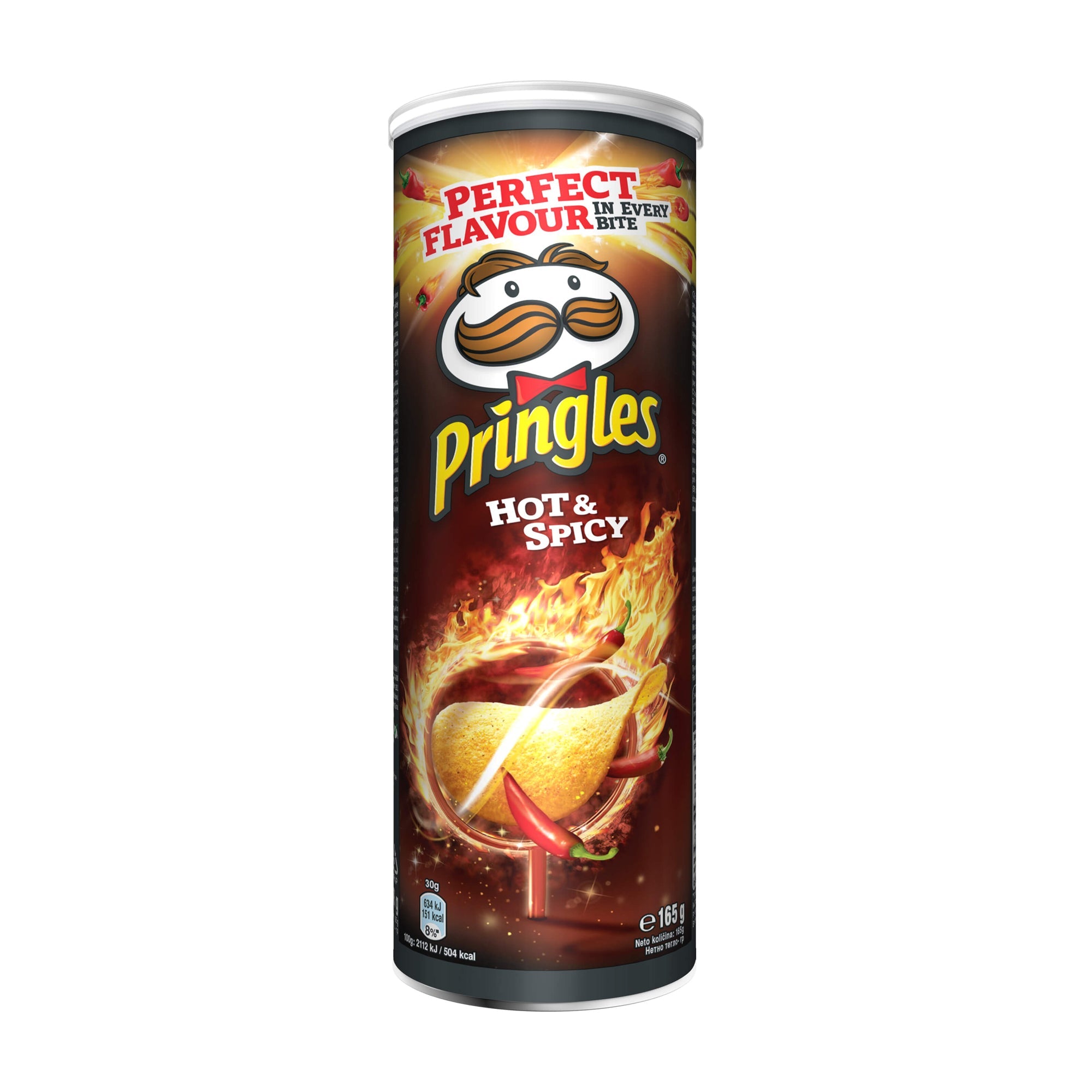 aga>Pringles hot & spicy 165 g