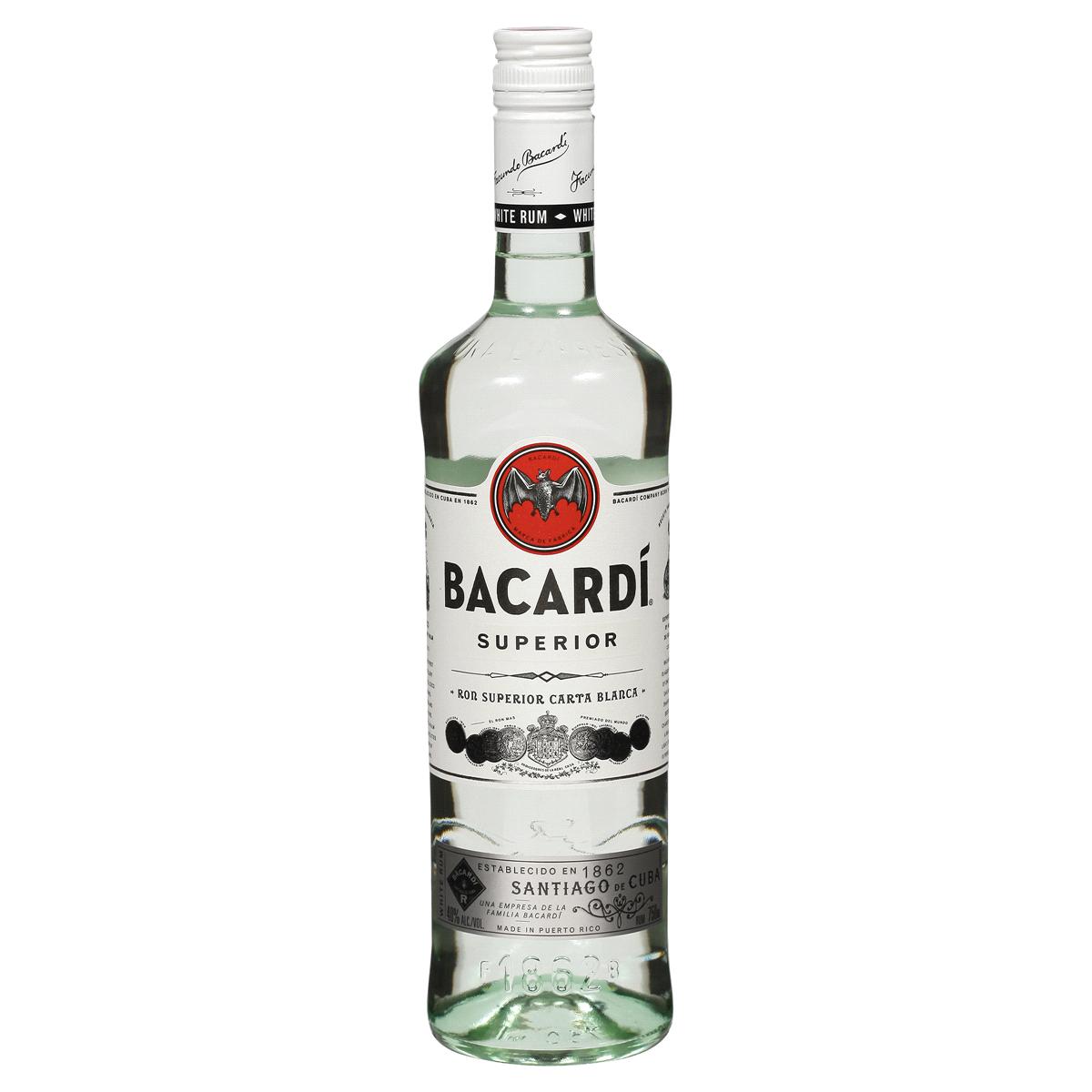 aga>Bacardi White Rum 40% 0,7l