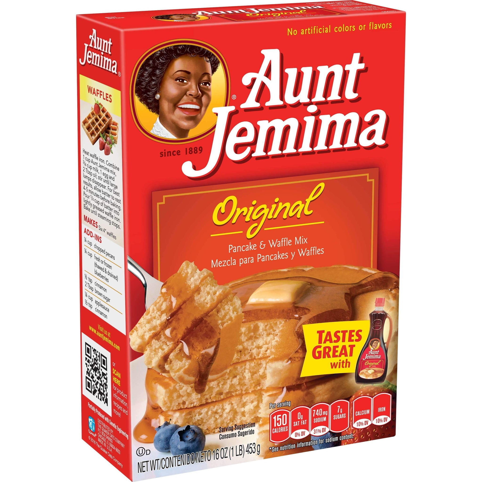 aba>Aunt Jemima Pancake Mix, 16oz (450g)