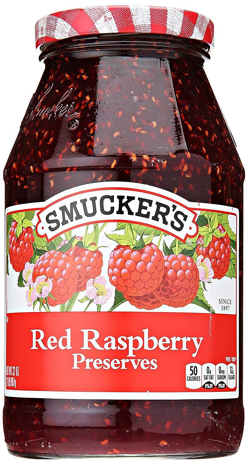 aba>Smucker's Raspberry Preserve, 12oz (340g)