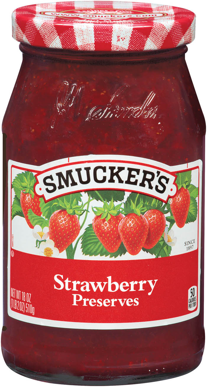 bah>Smucker's Strawberry Preserve, 12oz (340g)