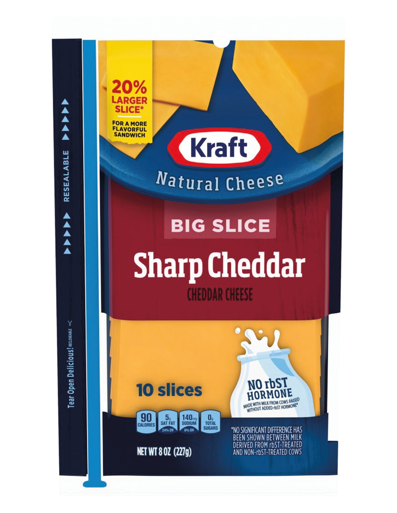 bah>Kraft Cheddar Cheese, 8oz (230g)