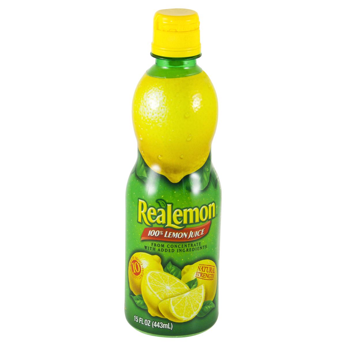 aba>Real Lemon Juice, 8oz