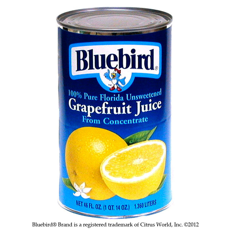 bah>Bluebird Grapefruit Juice, 1.89 litre