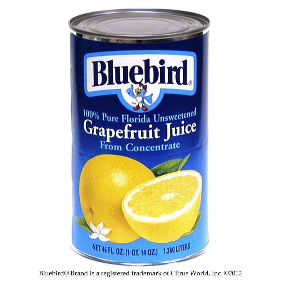 aba>Bluebird Grapefruit Juice, 1.89 liter
