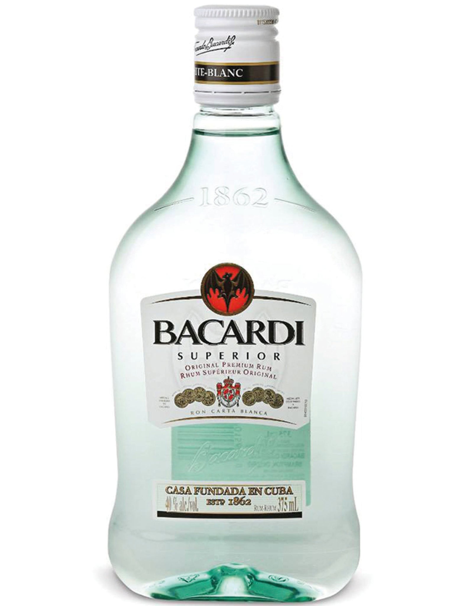 bah>Bacardi Superior Rum, 375ml