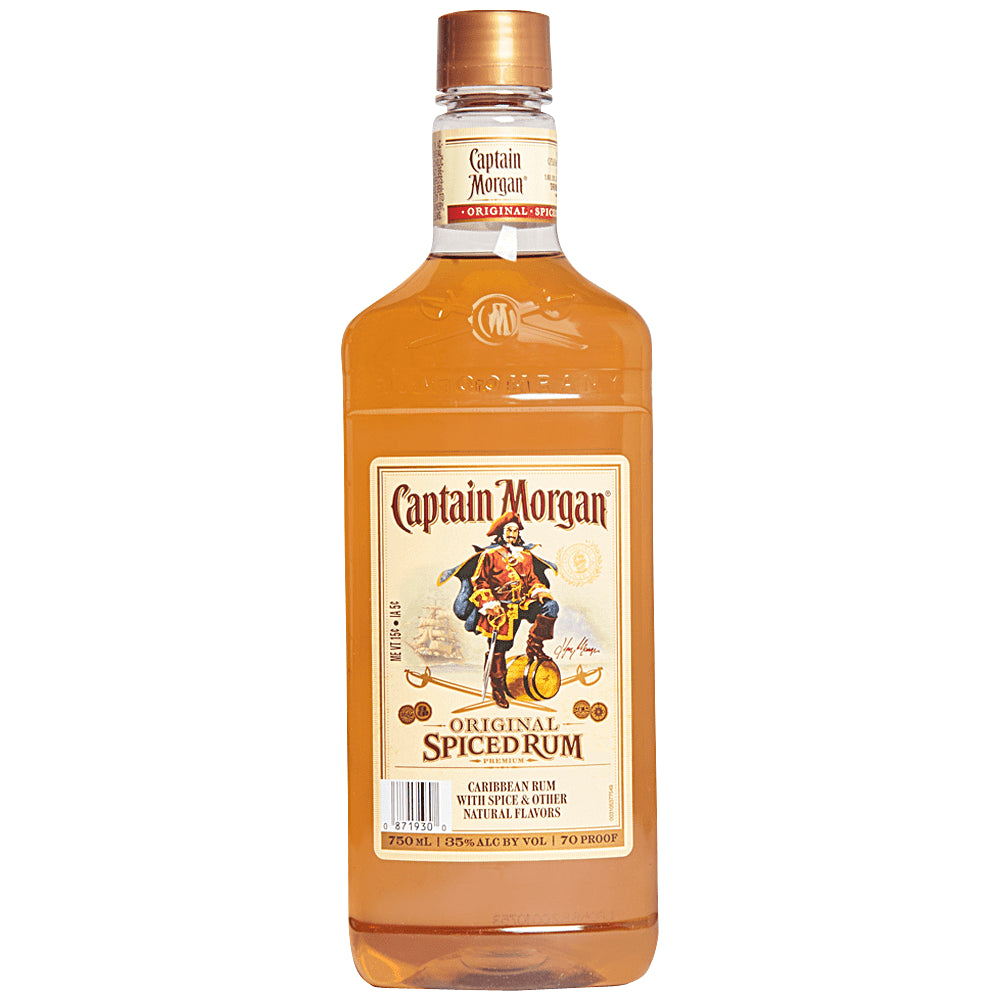 bah>Captain Morgan Spiced Rum, 750ml