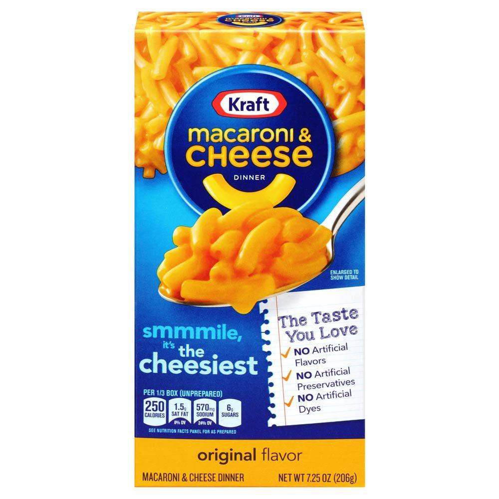 aba>Kraft Macaroni & Cheese, 7oz (200g)