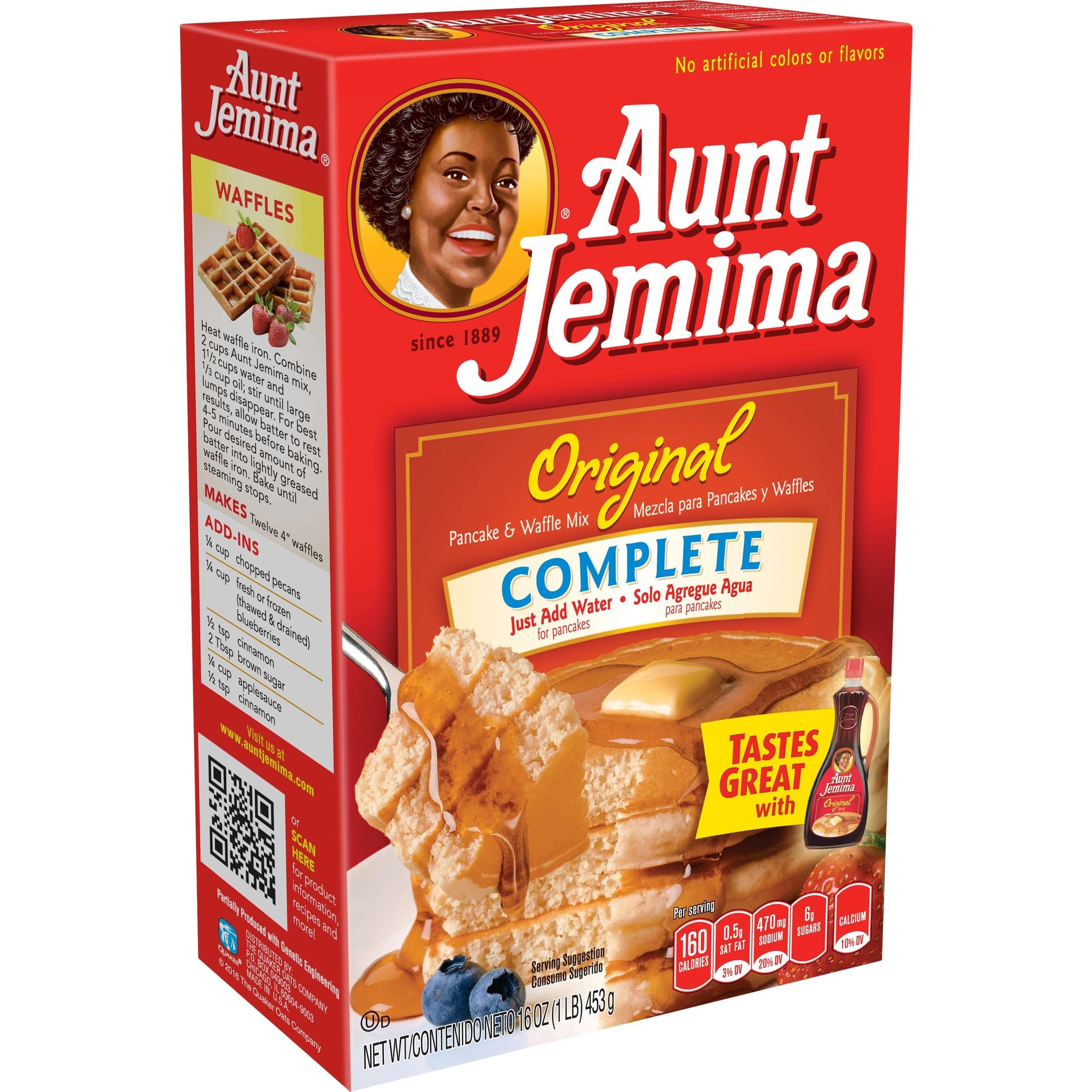 stm>Aunt Jemina Original Pancake Mix, 453gr, 16oz
