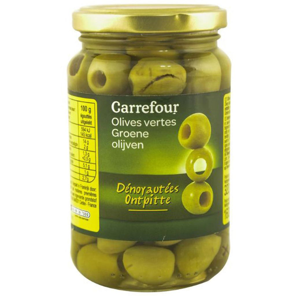 stm>Green Olives, Carrefour 354gr