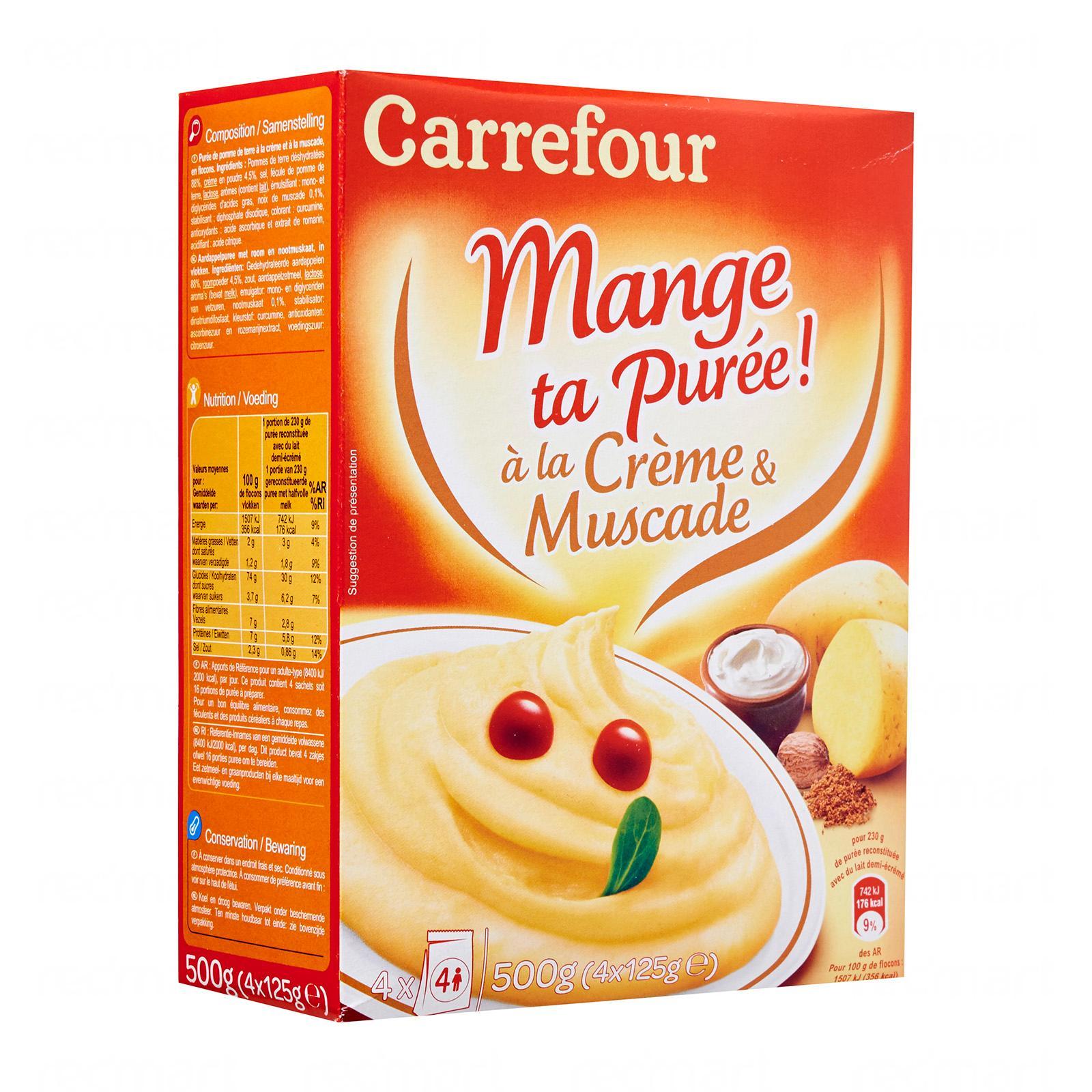 stm>Mashed Potatoes, Carrefour 500gr, 4 Bags