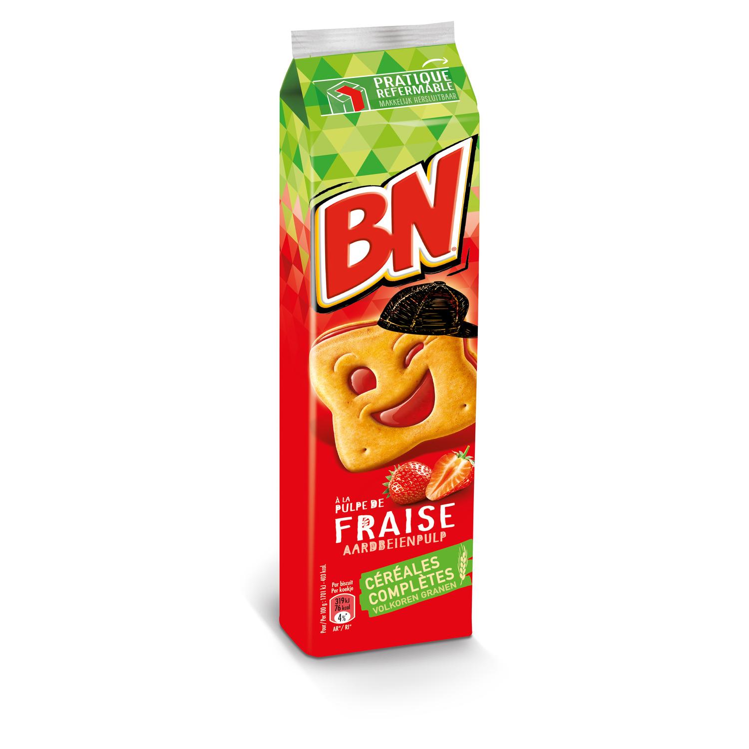 stm>BN Strawberry Biscuits 285gr