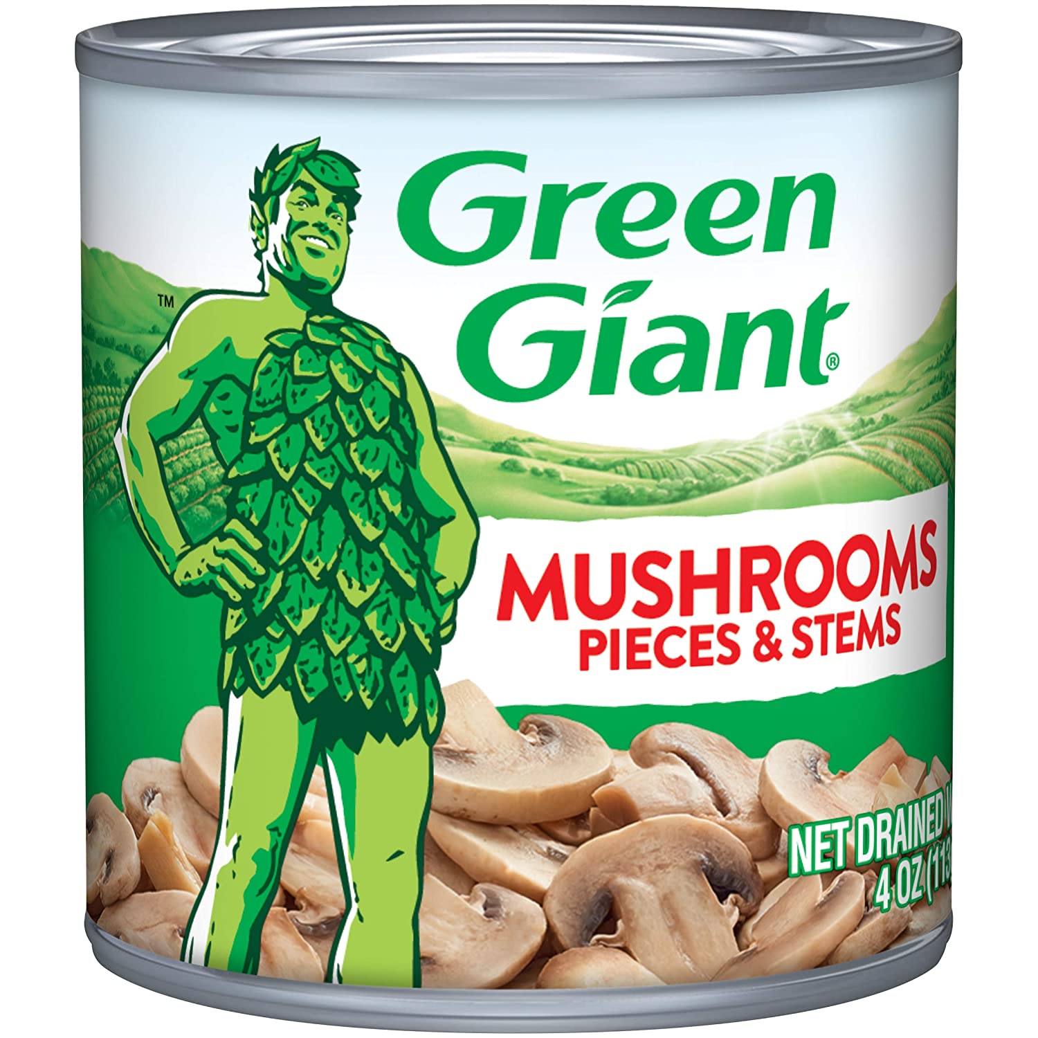 stl>Green Giant Mushroom Pieces and Stems - 1 can - 14oz