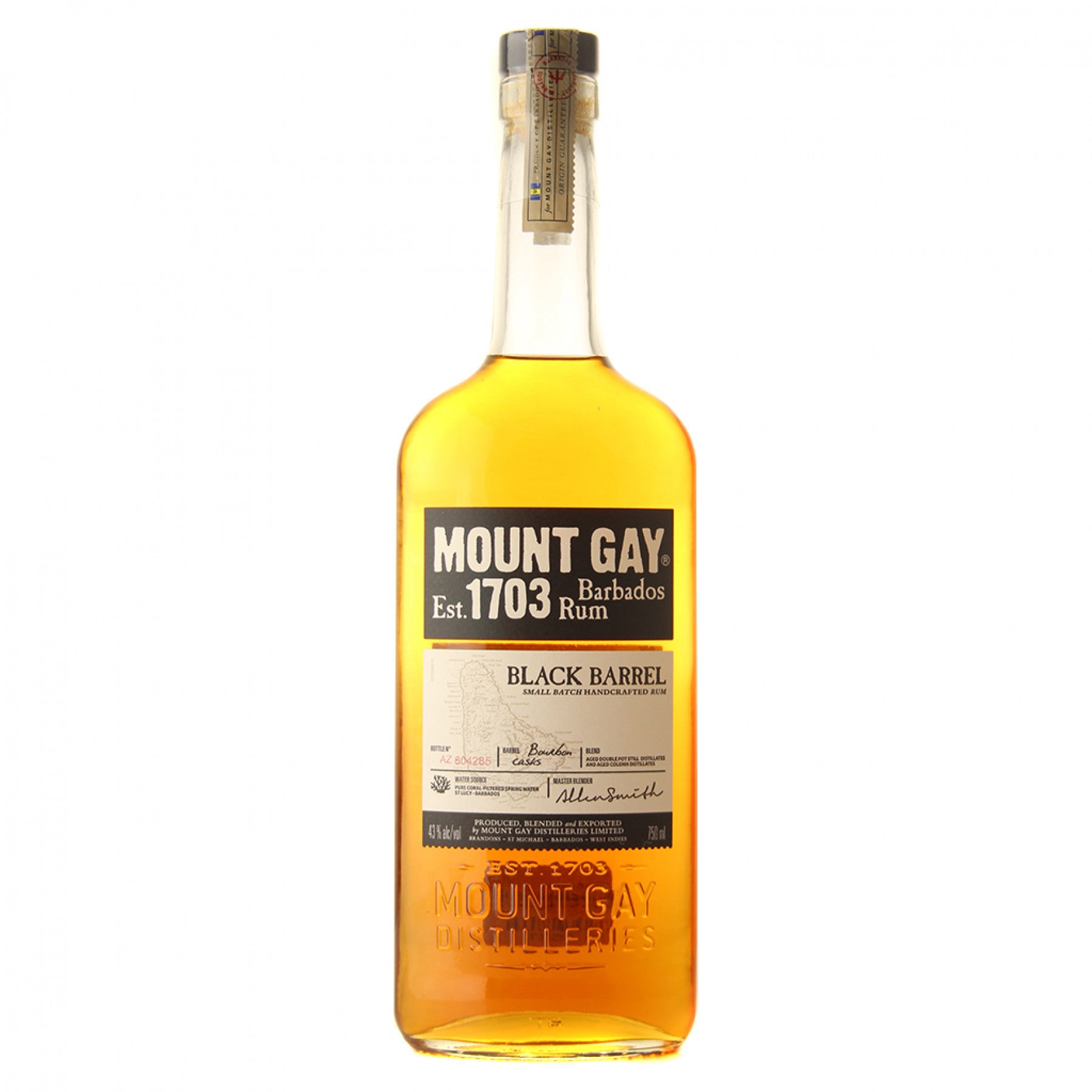 stl>Mount Gay Black Rum - 750 ml