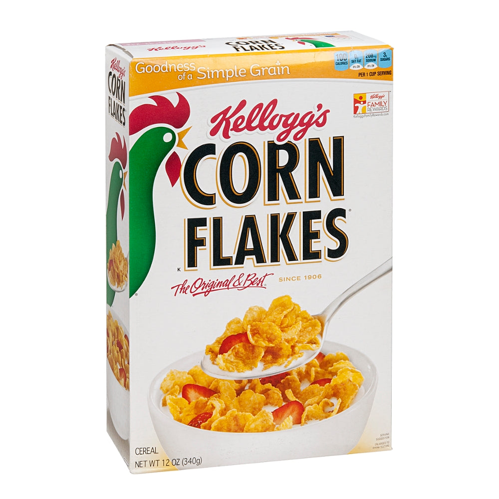 gre>Kellogg's Corn Flakes - 1 Box - 12oz