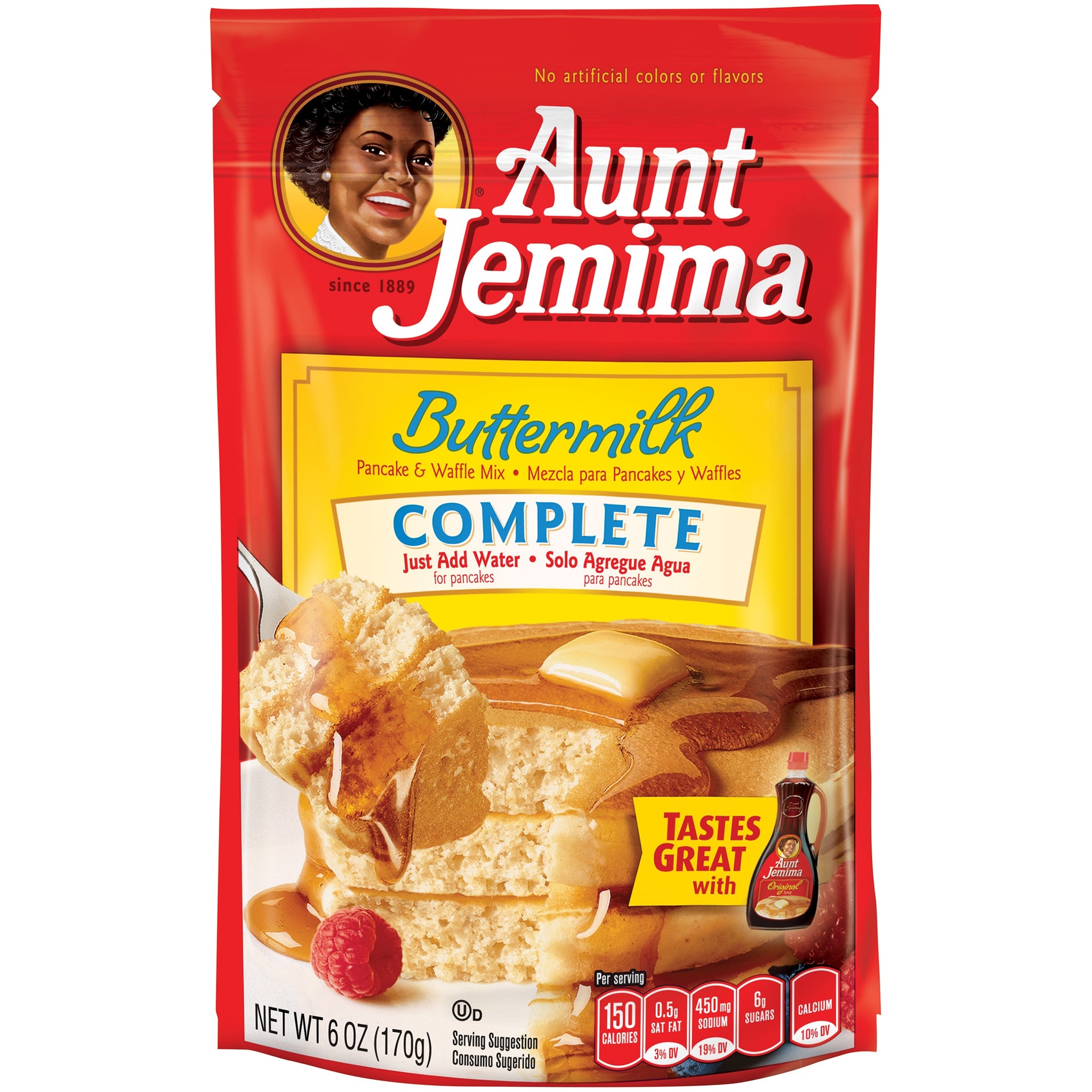 gre>Aunt Jemima Buttermilk Complete Pancake Mix - 6oz