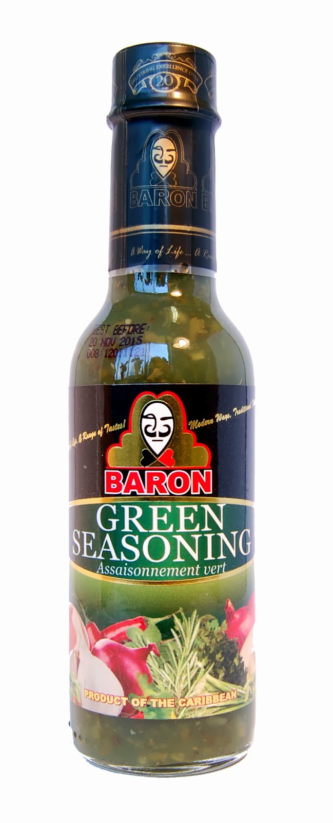 gre>Baron Green Seasoning - 14oz