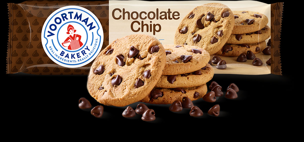 gre>Voortman Chocolate Chip Cookies - per packet