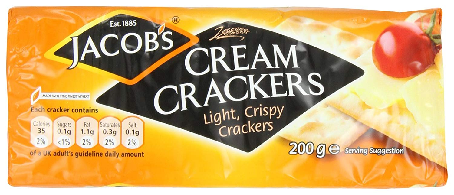 gre>Jacob's Cream Crackers - 200g