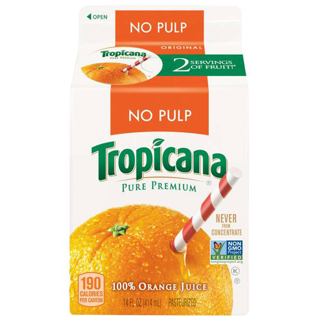 gre>Tropicana Fresh Orange Juice - 14oz