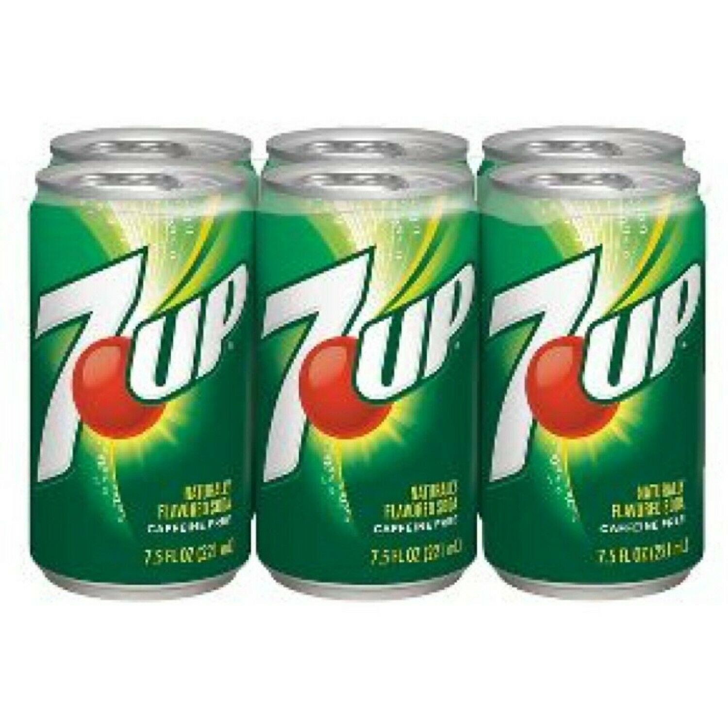 gre>7-Up - 6 Pack - cans