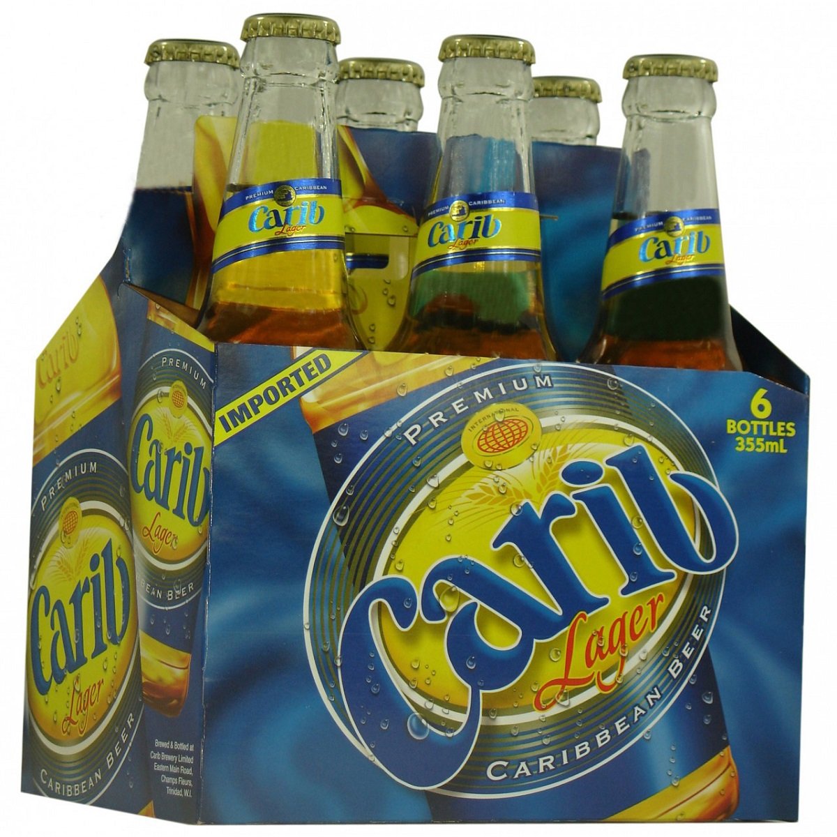gre>Carib Beer Bottles - 6 Pack