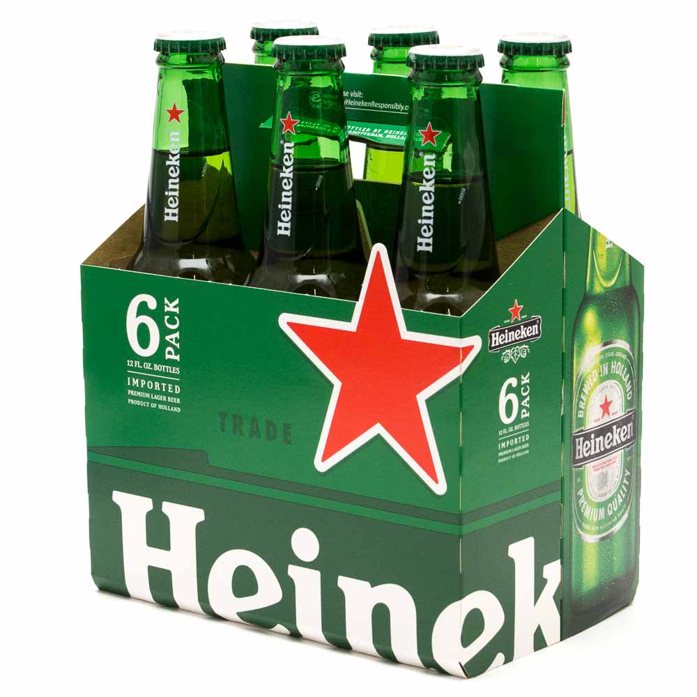 gre>Heineken bottles - 6 Pack