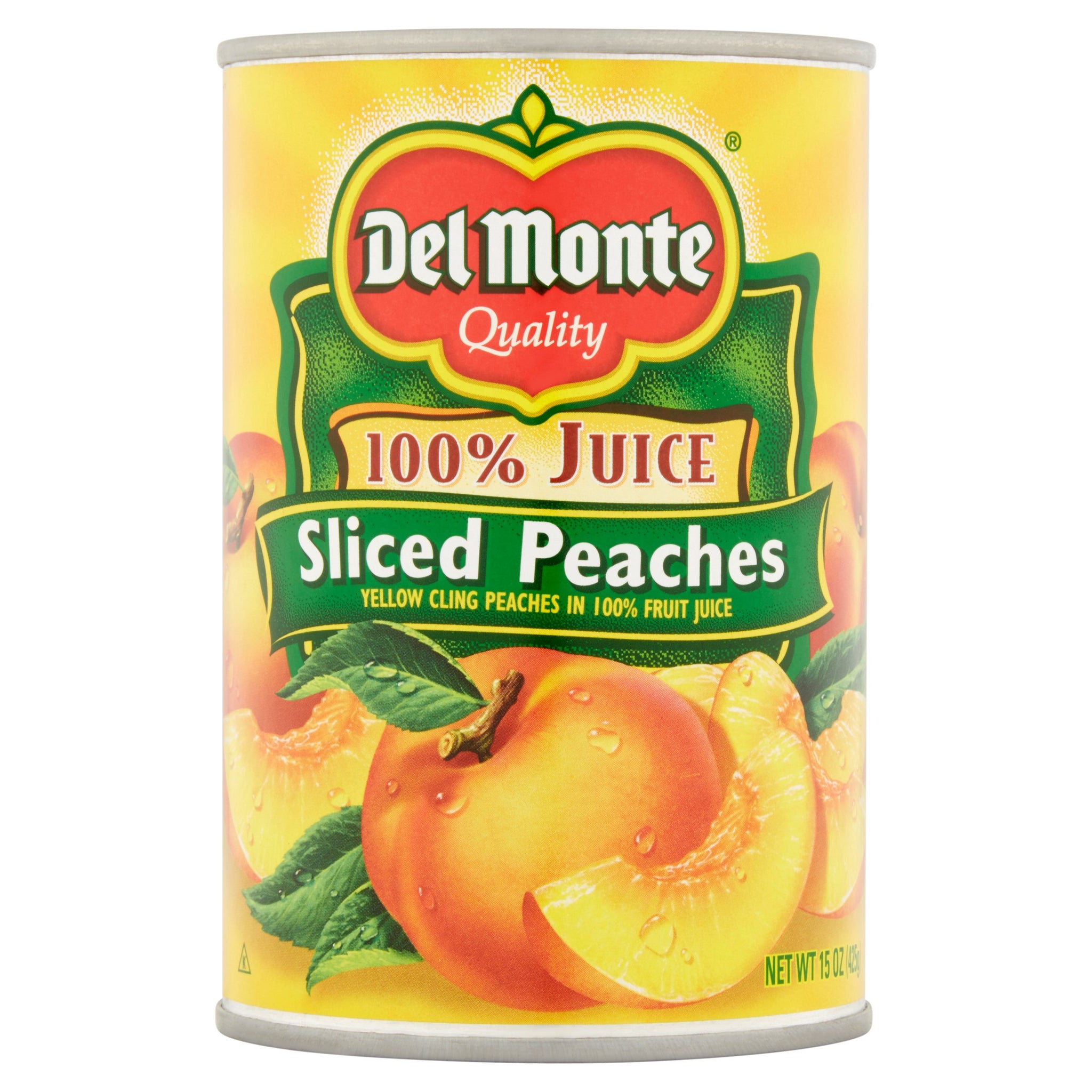 bel>Del Monte Peaches, Canned, 15.5oz